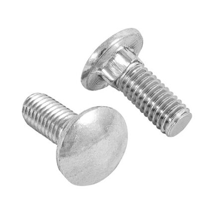 3/8 X 1", Galvanized, Carriage Screw (40 Pc)