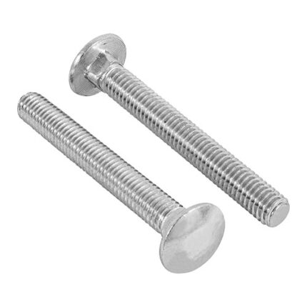 *** 3/8 X 3", Galvanized, Carriage Screw (40 Pc)                         Special Order Item (Extended Lead Time 35-50 Days)