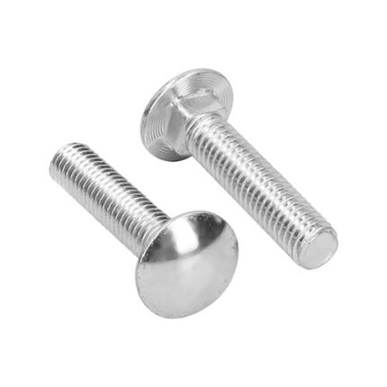 7/16 X 2", Galvanized, Carriage Screw (40 Pc)