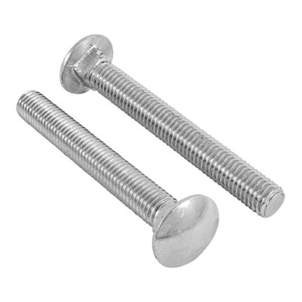 1/2 X 4", Galvanized, Carriage Screw (15 Pc)