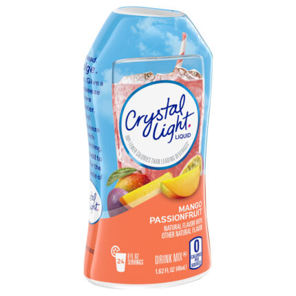 Crystal Light, Mango Passionfruit Liquid Drink Mix Bottle, Case Of 12, 1.6 Fl Oz