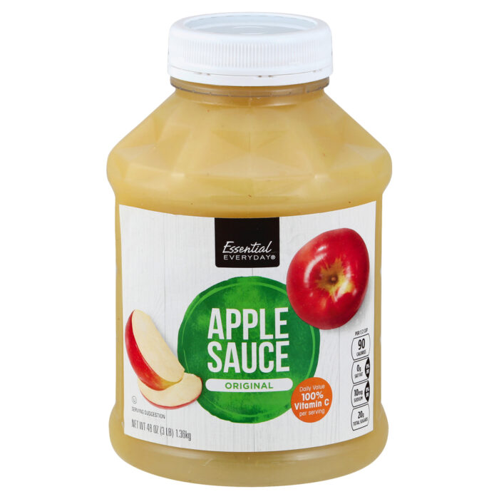 Essential Everyday, Original Apple Sauce, Case Of 8, 48 Oz - Image 1