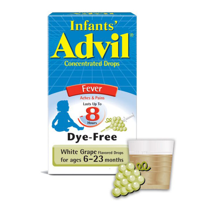Advil Infants Liquid 0.5 Oz White Grape - Image 1