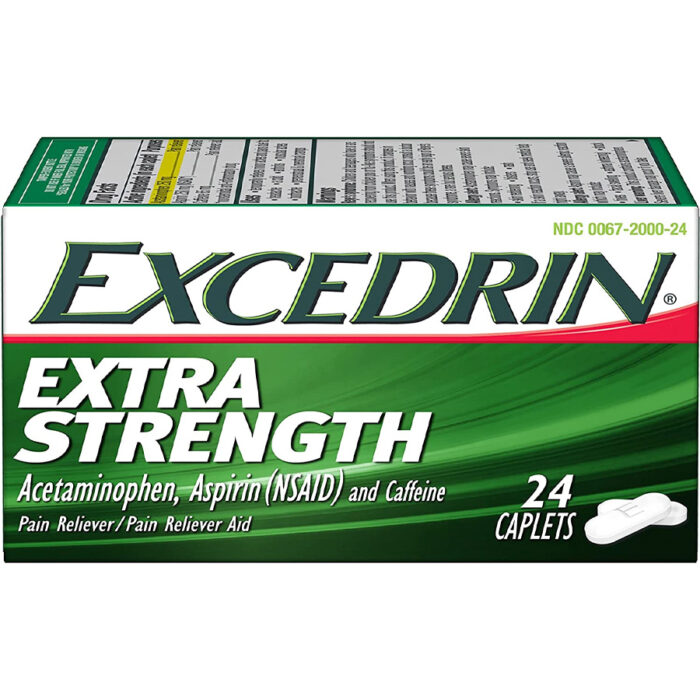 Excedrin Caplets 24 Ct Extra Strength - Image 1