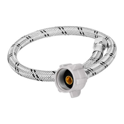 20", Steel, Hose For Wc, Plastic Nut