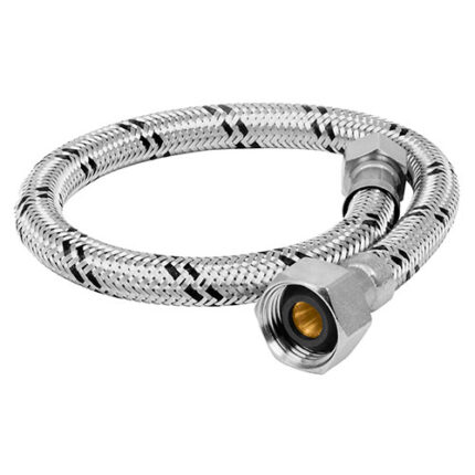 *** 15", Steel Hose For Wc, Plastic Nut                         Special Order Item (Extended Lead Time 35-50 Days)