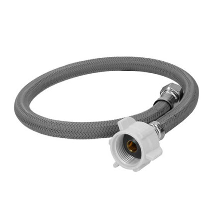 *** 15", Vinyl Hose For Wc, Plastic Nut                         Special Order Item (Extended Lead Time 35-50 Days)