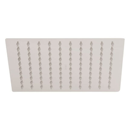 *** 8", Steel, Satin, Showerhead, Riviera                         Special Order Item (Extended Lead Time 35-50 Days)