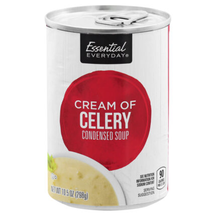 Essential Everyday, Cream Of Celery Condensed Soup, Case Of 24, 10.5 Oz