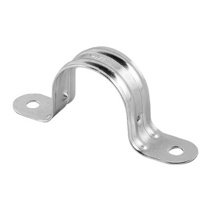 1-1/4" 2 Holes Strap Pipe Clamp (5 Pcs Bag)