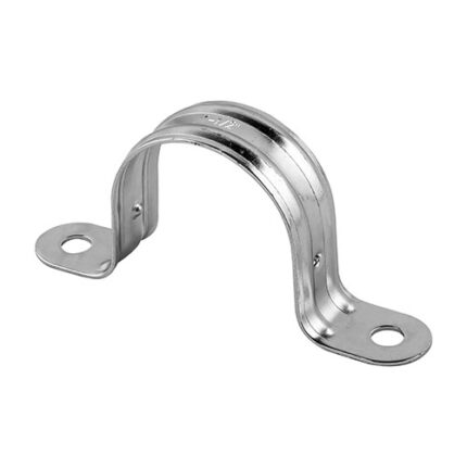 1-1/2" 2 Holes Strap Pipe Clamp (5 Pcs Bag)