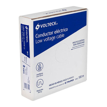 White Thhw-Ls Electrical Wire 8Awg 328Ft