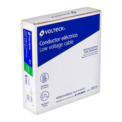 Green Thhw-Ls Electrical Wire 8Awg 328Ft Coil