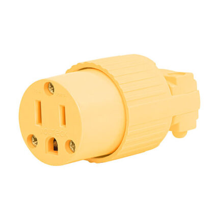 Heavy Straight Blade Plastic Connector