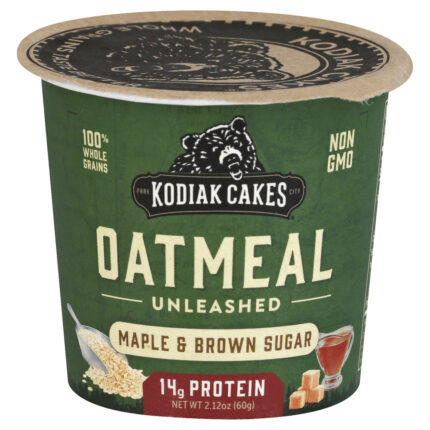 Kodiak Oatmeal,Mpl Brn Sugar Cup 2.12 Oz