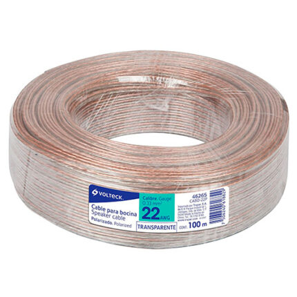 *** 328 Ft, 22 Awg, Clear Speaker Wire                         Special Order Item (Extended Lead Time 35-50 Days)