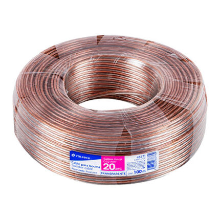 *** 328 Ft, 20 Awg, Clear Speaker Wire                         Special Order Item (Extended Lead Time 35-50 Days)
