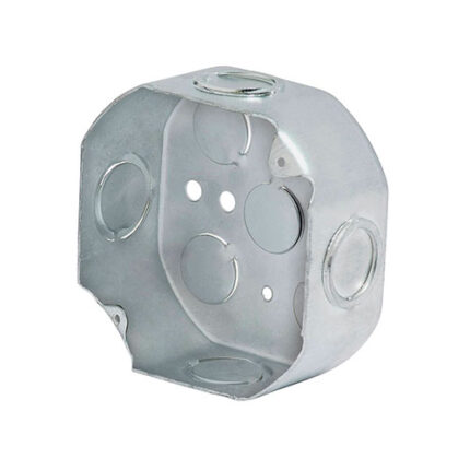 Electrical Wall Box Galvanized Steel Oct