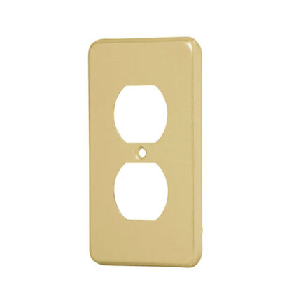 *** Duplex Device Receptacle Wallplate                         Special Order Item (Extended Lead Time 35-50 Days)