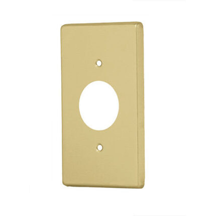 *** Single Outlet Receptacle Wallplates                         Special Order Item (Extended Lead Time 35-50 Days)