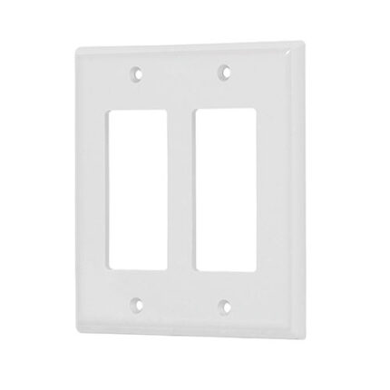 Double Plastic Wall Plate Classic
