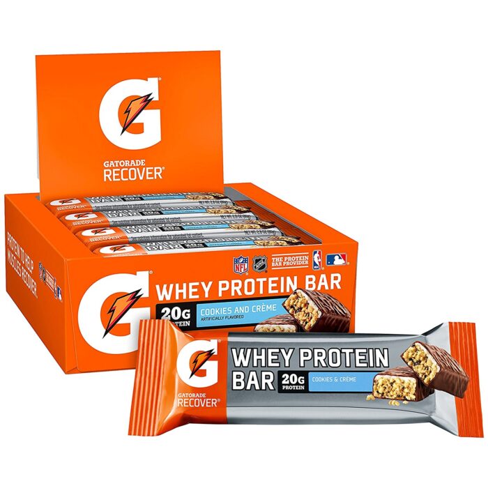 Gatorade, Protein Bar Cookies And Creme, Case Of 12, 2.8 Oz - Image 1
