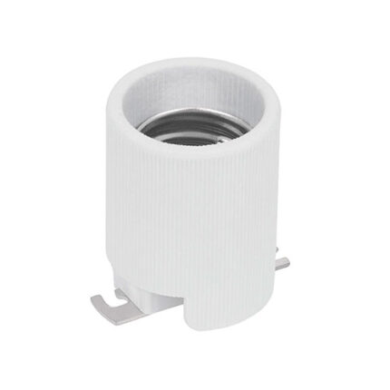 *** Mogul Base Keyless Porcelain Lamp Holder                         Special Order Item (Extended Lead Time 35-50 Days)