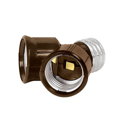 2 Socket Bakelite Lamp Holder