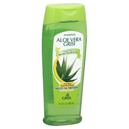 Grisi, Aloe Vera Shampoo Multi Nutrition Deep Repair, Case Of 12, 13.5 Fl Oz