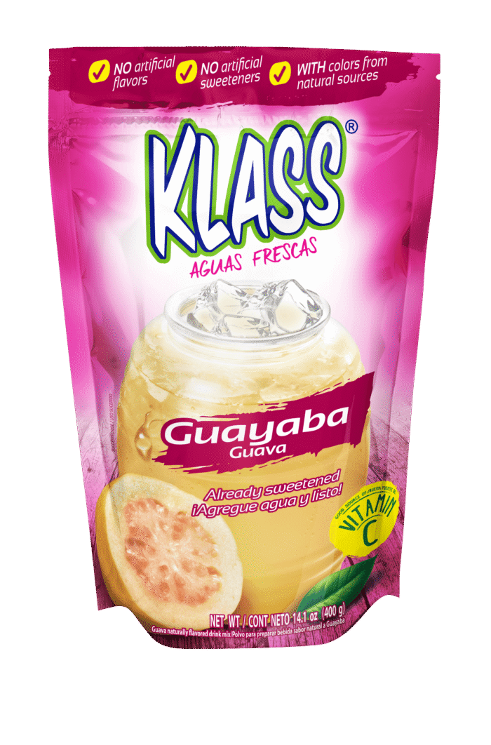 Klass, Guayaba Flavored Drink Mix, Case Of 18, 14.1 Oz - Image 1