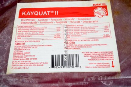 Kayquat Ii Concentrated Sanitizer Deodorizer Bag, Case Of 2, 2 Gal