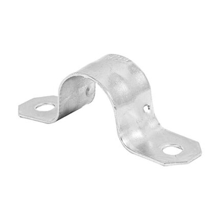 1/2" 2 Holes Strap Pipe Clamp (10 Pc Blister)