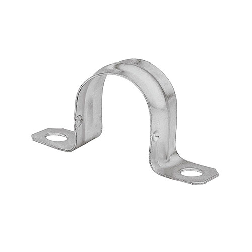 46925.jpg 1" 2 Holes Strap Pipe Clamp (10 Pc Blister) - Image 1