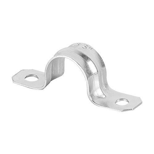 46926.jpg 3/8", 2 Holes, Strap Pipe Clamp (10 Pc Blister) - Image 1