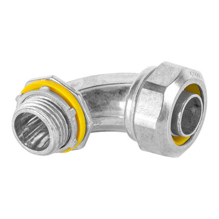 1/2" Curved Liquid Tight Connector