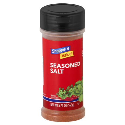 Shoppers Value, Seasoned Salt, Case Of 12, 5.75 Oz