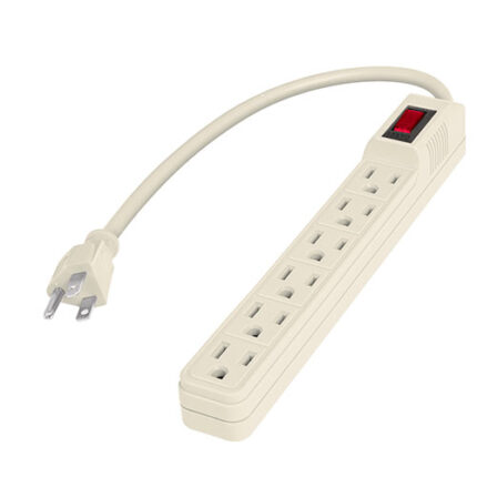 6-Outlet Economic Power Strip Voltech