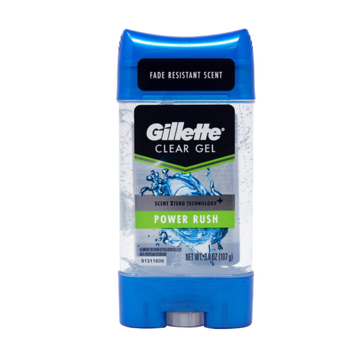 Gillette Clear Gel Stick 70 Ml Power Rush - Image 1