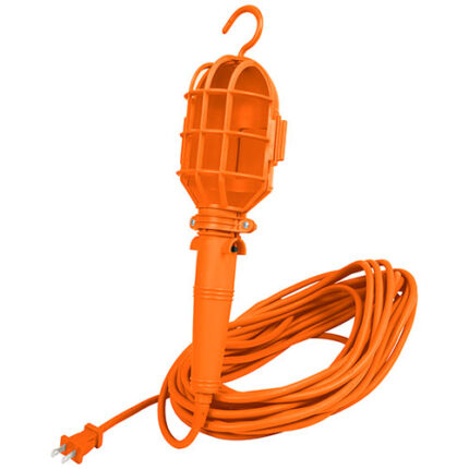 49Ft Plastic Portable Electric Hand Lamp