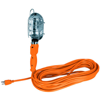 49Ft Metalic Portable Electric Hand Lamp