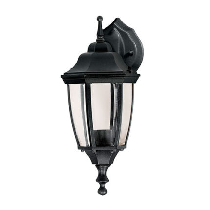 Outdoor Coach Style Black Wall Lantern