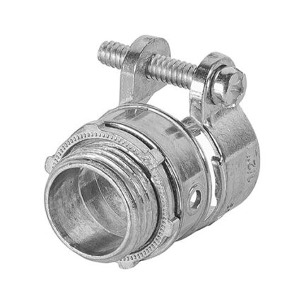 1/2" Straight Squeeze Connector