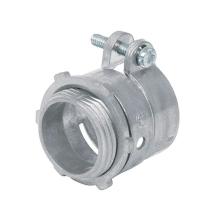 1" Straight Squeeze Connector