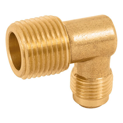 3/8" Od X 1/2" Mip, Flare Male Elbow