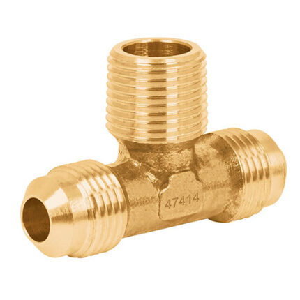 *** 3/8"Od,Brass Mip,Flare Male,Tee Adaptor                         Special Order Item (Extended Lead Time 35-50 Days)