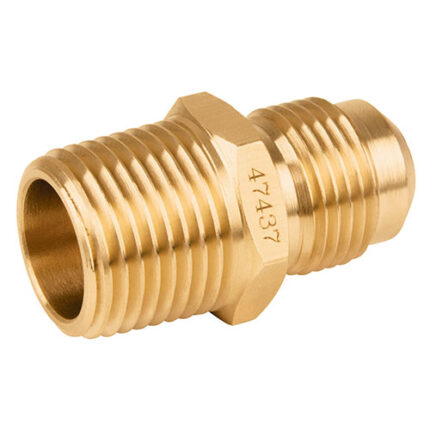 1/2"Od X 1/2", Brass, Flare X Mip