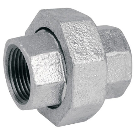 19 Mm, 3/4", Galvanized Iron Union