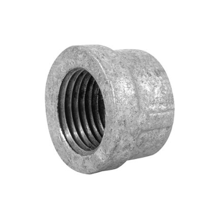 *** 13 Mm, 1/2", Galvanized Iron Cap                         Special Order Item (Extended Lead Time 35-50 Days)