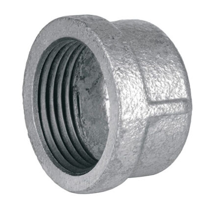 19 Mm, 3/4", Galvanized Iron Cap