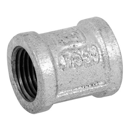 *** 13 Mm, 1/2" Galvanized Iron Coupling                         Special Order Item (Extended Lead Time 35-50 Days)